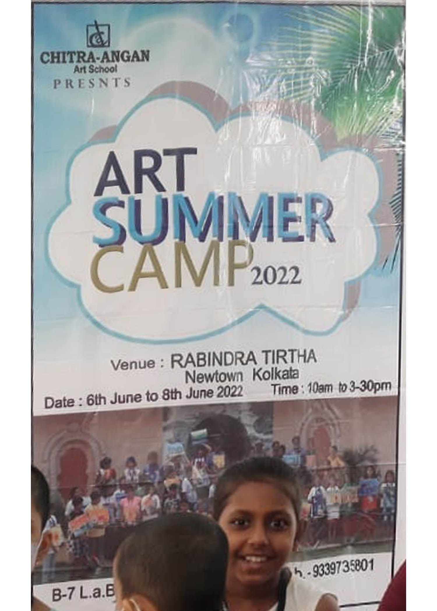 Chitra-Angan_Workshop Summer Camp Chitra Angan 2022 Ist Day Activity At Rabindra Tirtha Newtown